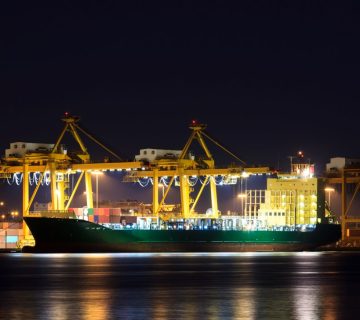 Container cargo freight ship port 360x320