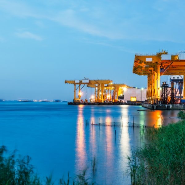 Harbor sunset 600x600